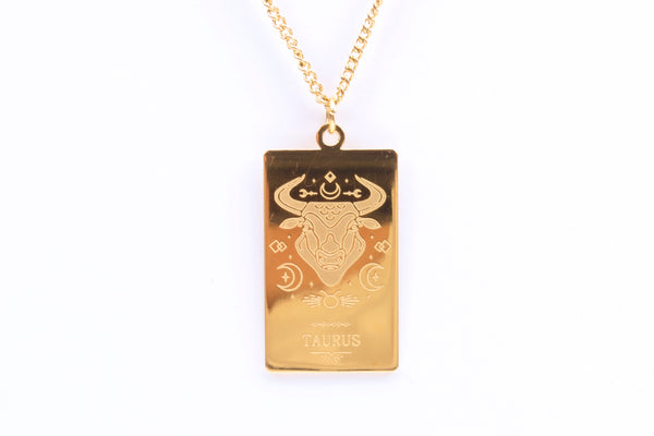 Zodiac Necklace: Taurus