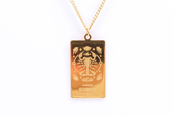 Zodiac Necklace: Scorpio