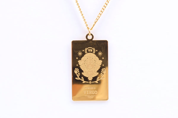 Zodiac Necklace: Virgo