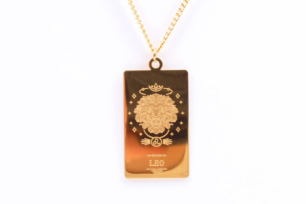 Zodiac Necklace: Leo