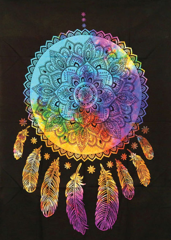 Tie-dye Dreamcatcher
