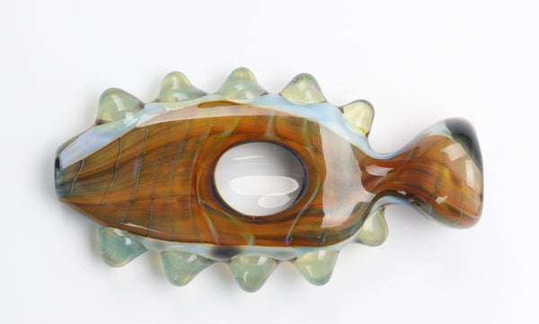 Lizard Skin Flat Hand Pipes