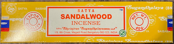 Satya Incense Sandalwood 40g