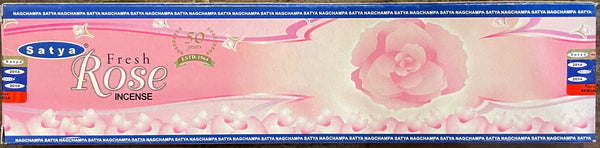 Satya Incense Fresh Rose 20g