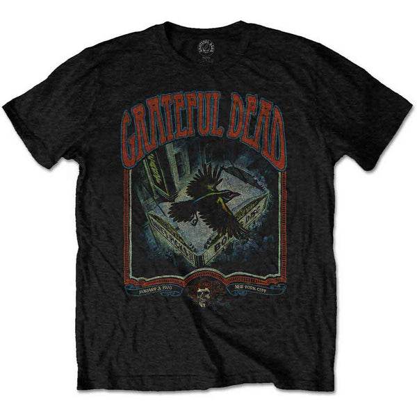 Grateful Dead Unisex T-Shirt: Vintage Poster (Large)