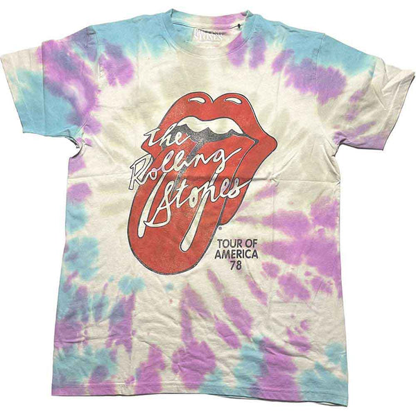 The Rolling Stones Unisex T-Shirt: Tour of USA '78 (Small)