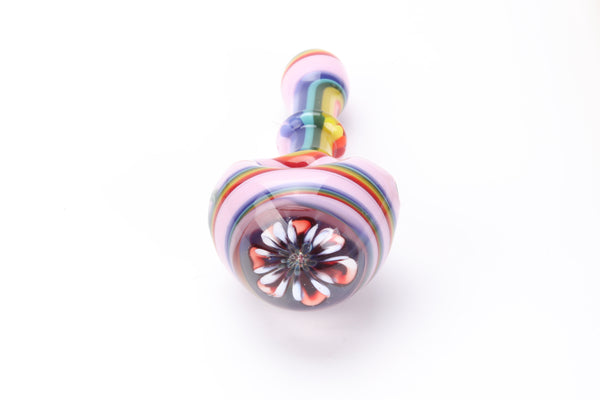 Deluxe Jem Hand Pipe - Midnight Blossom