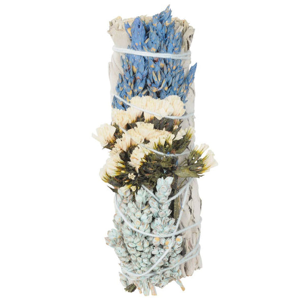 White Sage With Blue Flowers