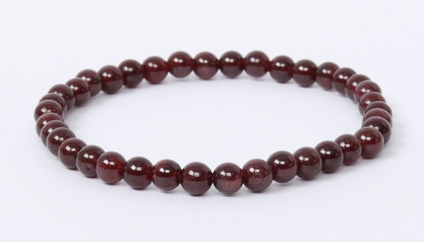 Garnet Bracelet 4mm