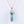 Load image into Gallery viewer, Turquoise Point Necklace

