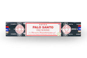 Palo Santo Incense is a natural and sacred blend of palo santo wood. This uplifting fragrance creates a positive and harmonious atmosphere no matter the space its used. The warm and inviting aroma of Palo Santo Incense will fill your space with a sense of peace and positivity, helping to cleanse negative energy and promote well-being even after you've burned through a box.