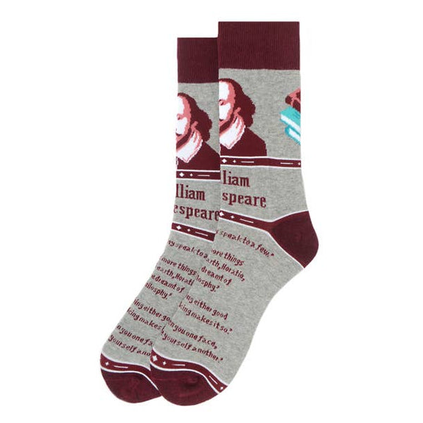 Men's Shakespeare Novelty Socks